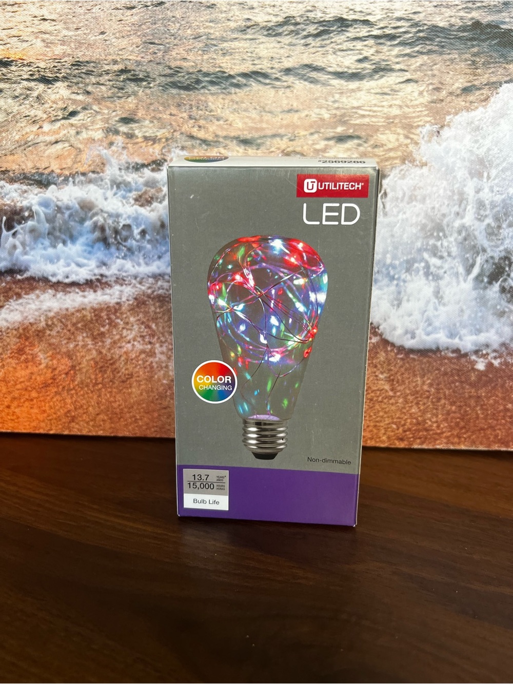 Multicolor LED Decorative Bulb - Color-Changing